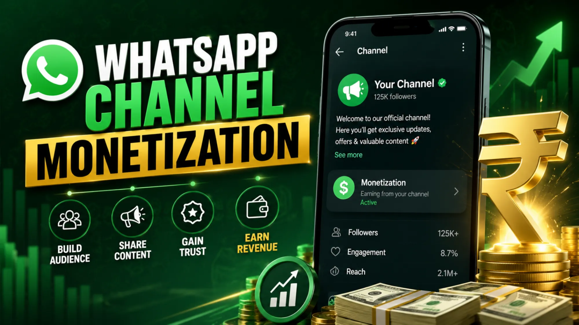 WhatsApp Channel Monetization in India: Complete Guide, Requirements & Course